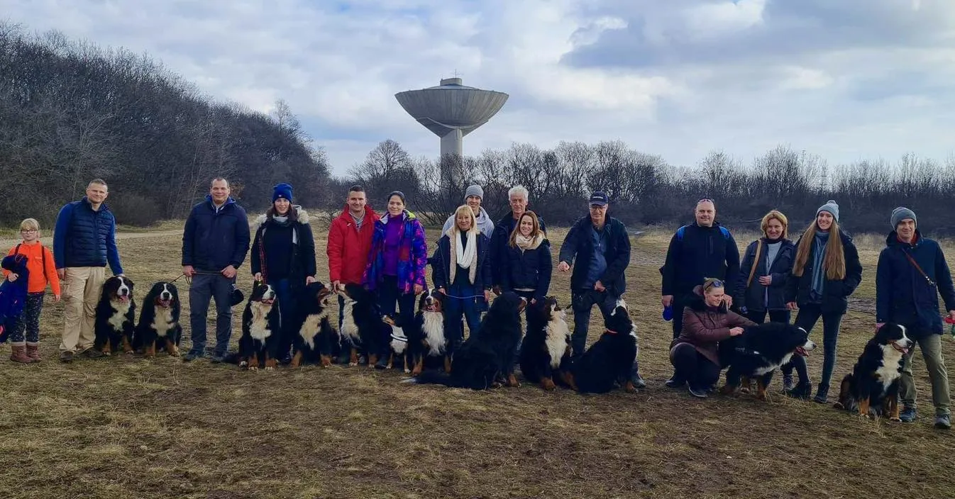 Kennel séta február